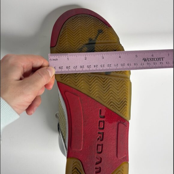 Nike Air Jordan 5 Retro “Fire Red” 2013 Black White Tongue Sneakers - Picture 12 of 12